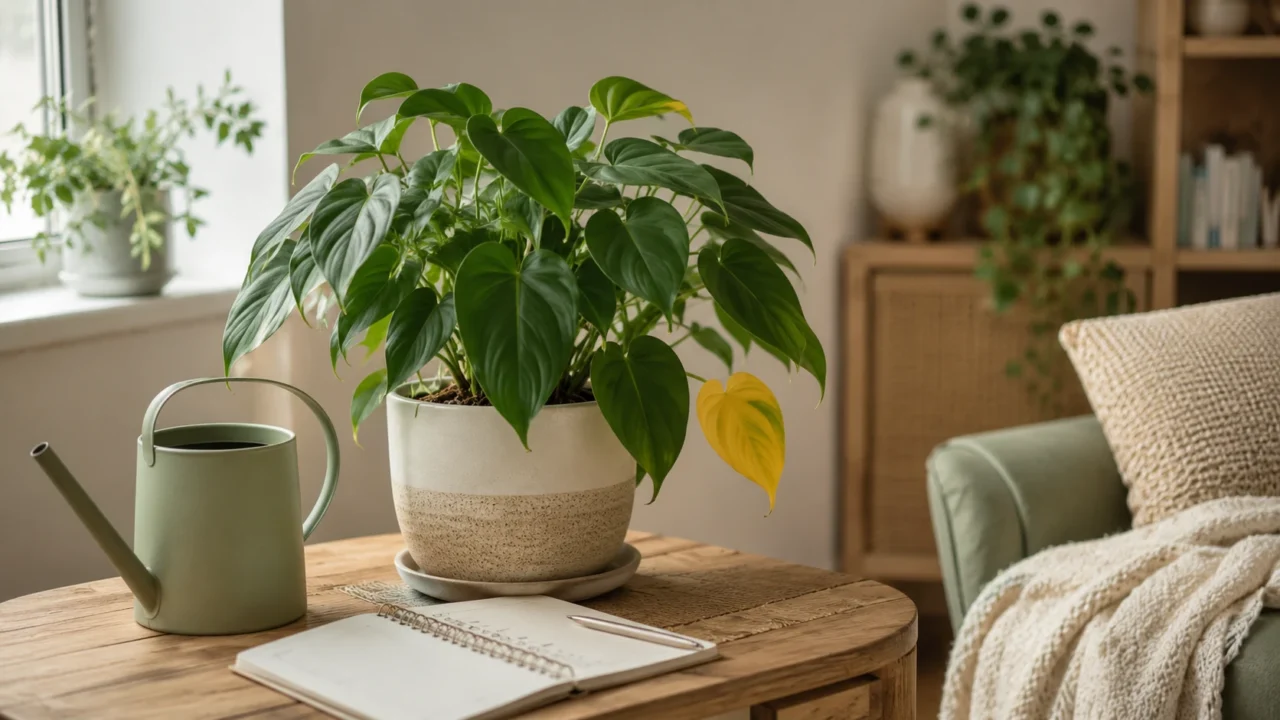yellow leaves on indoor plants beginner troubleshooting guide