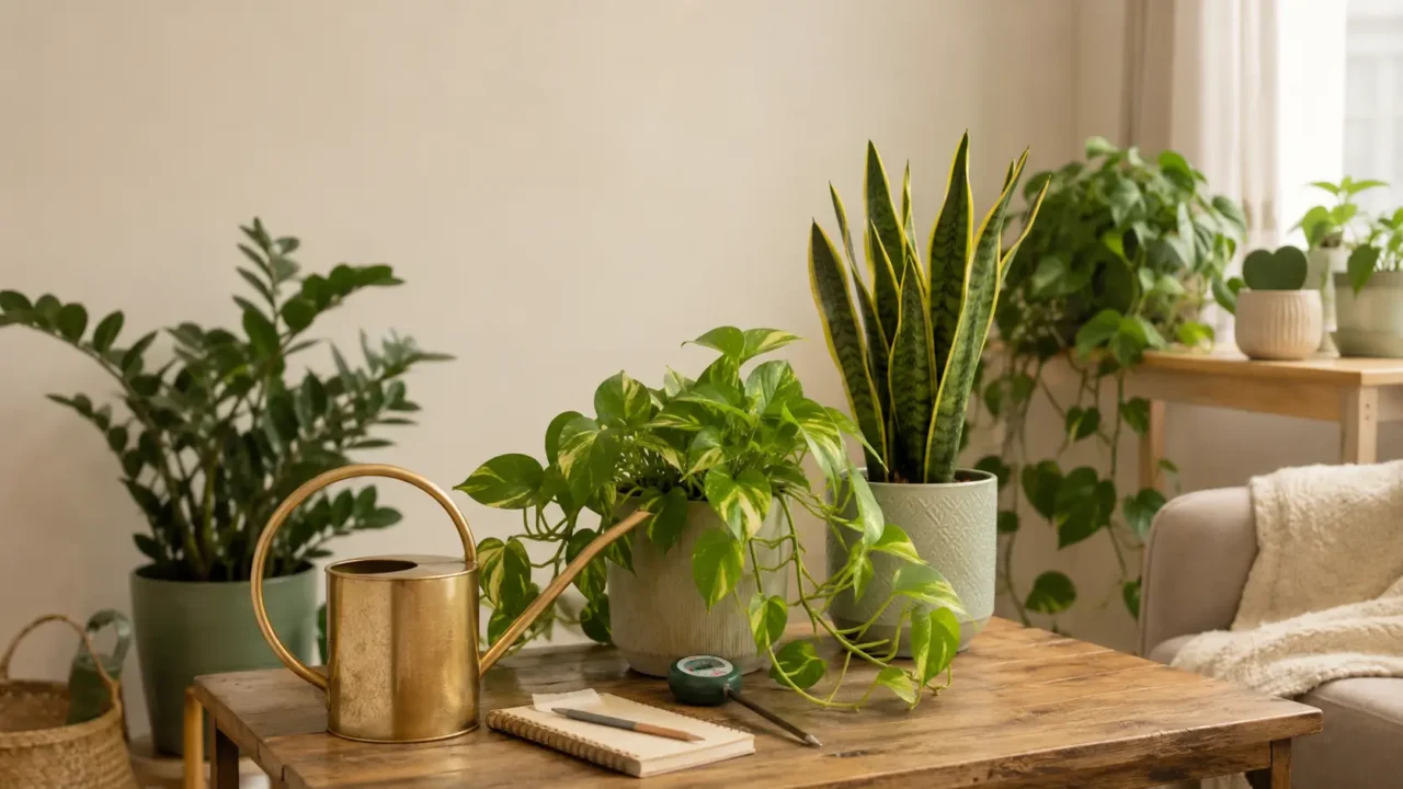how often to water indoor plants beginner watering guide